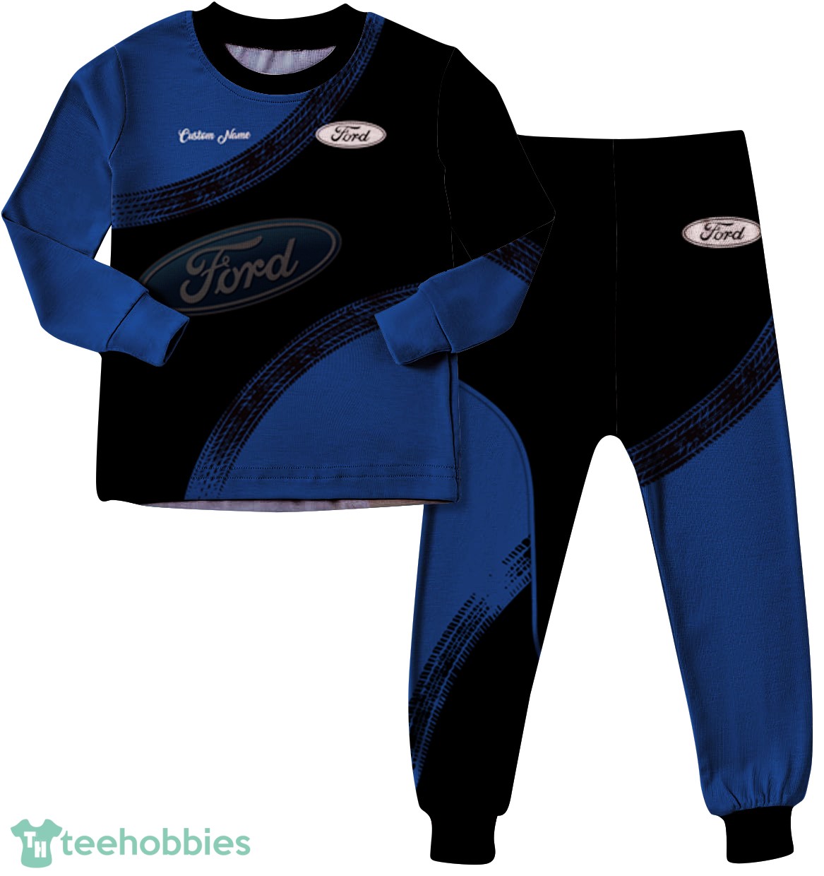 Ford Custom Name Family Matching Pajamas Set Ford Custom Name Family Matching Pajamas Set Product Photo 1