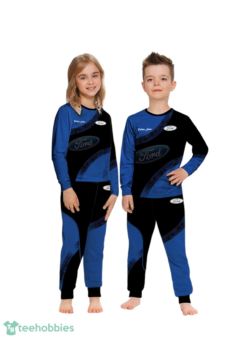 Ford Custom Name Family Matching Pajamas Set image Ford Custom Name Family Matching Pajamas Set Product Photo 4