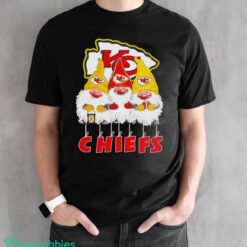 Gmone Fans of Kansas City Chiefs Christmas shirt image Gmone Fans of Kansas City Chiefs Christmas shirt - Black Unisex T-Shirt
