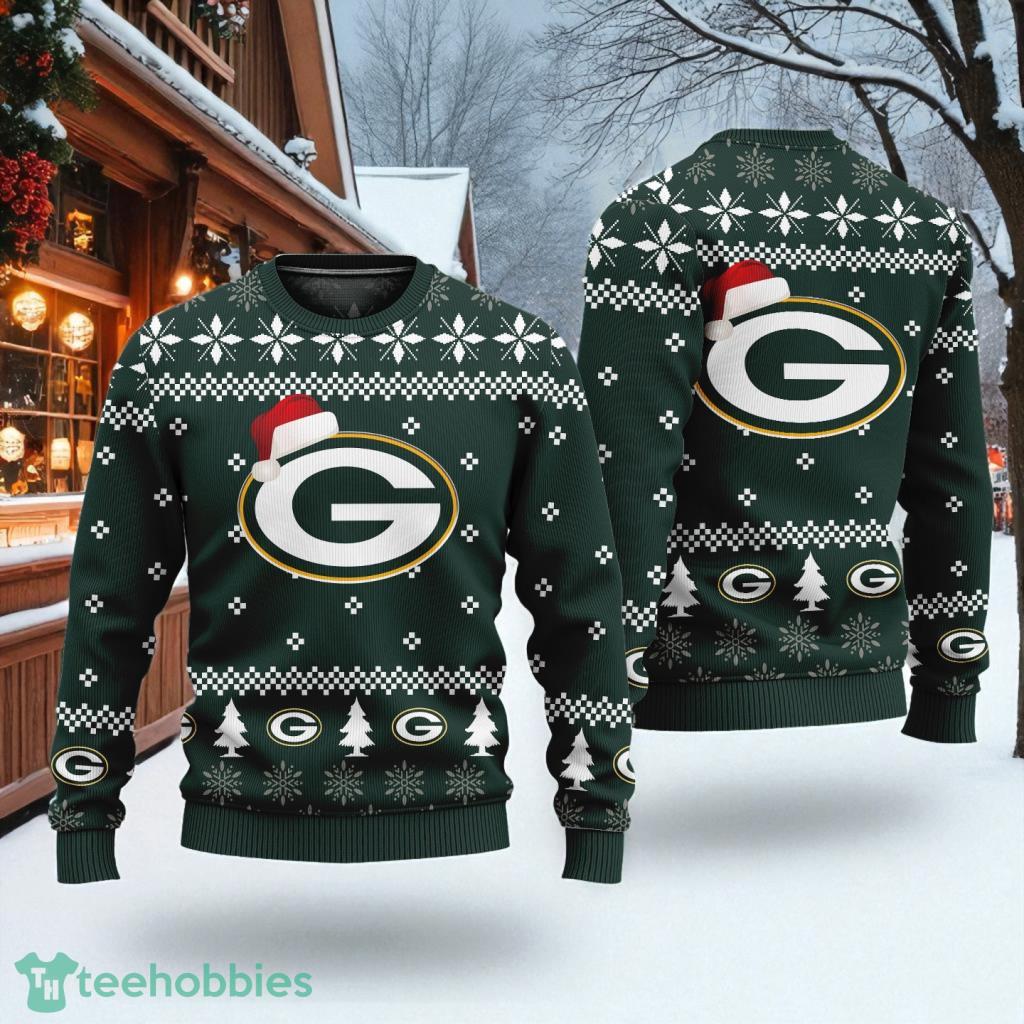 Green Bay Packers Ugly Christmas Sweater For Holiday Xmas Gifts image Green Bay Packers Ugly Christmas Sweater For Holiday Xmas Gifts Product Photo 1