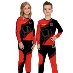 Honda Custom Name Family Matching Pajamas Set image Honda Custom Name Family Matching Pajamas Set Product Photo 4