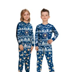 Houston Astros MLB Christmas Pattern Family Matching Pajamas Sets Best Gift For Christmas image Houston Astros MLB Christmas Pattern Family Matching Pajamas Sets Best Gift For Christmas Product Photo 2