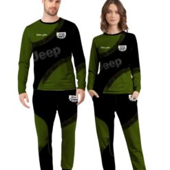 Jeep Car Custom Name Family Matching Pajamas Set image Jeep Car Custom Name Family Matching Pajamas Set Product Photo 2