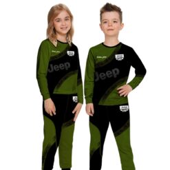 Jeep Car Custom Name Family Matching Pajamas Set Product Photo 1