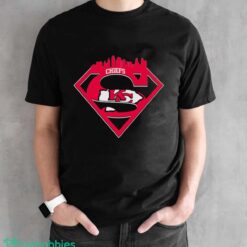 Kansas City Chiefs Superman T Shirt image Kansas City Chiefs Superman T-Shirt - Black Unisex T-Shirt