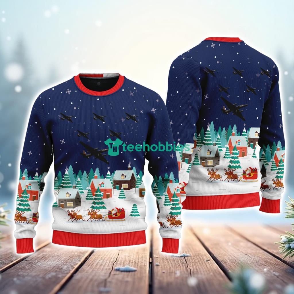 Lockheed U Us Air Force Christmas Ugly Sweater Meaningful Gift For Aviation Fans image Lockheed U- Us Air Force Christmas Ugly Sweater Meaningful Gift For Aviation Fans Product Photo 1