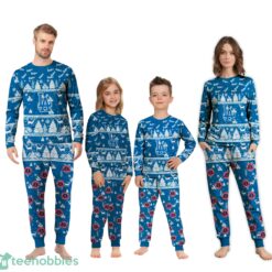 Los Angeles Dodgers MLB Christmas Pattern Family Matching Pajamas Sets Best Gift For Christmas image Los Angeles Dodgers MLB Christmas Pattern Family Matching Pajamas Sets Best Gift For Christmas Product Photo 4