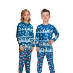 Los Angeles Dodgers MLB Christmas Pattern Family Matching Pajamas Sets Best Gift For Christmas image Los Angeles Dodgers MLB Christmas Pattern Family Matching Pajamas Sets Best Gift For Christmas Product Photo 2