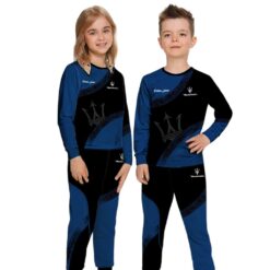 Maserati Car Custom Name Family Matching Pajamas Set Product Photo 1