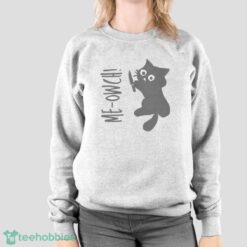 Playful Cat Sweatshirt Cozy Unisex T shirt Hoodie Sweatshirirt image Playful Cat Sweatshirt Cozy Unisex T-shirt Hoodie Sweatshirirt - Sport Grey Sweatshirt