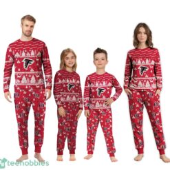 Atlanta Falcons Christmas Pattern Family Matching Pajamas Sets Best Gift For Christmas image Atlanta Falcons Christmas Pattern Family Matching Pajamas Sets Best Gift For Christmas Product Photo 2