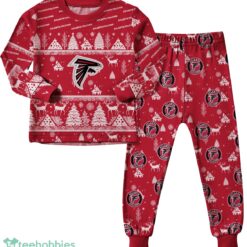 Atlanta Falcons Christmas Pattern Family Matching Pajamas Sets Best Gift For Christmas image Atlanta Falcons Christmas Pattern Family Matching Pajamas Sets Best Gift For Christmas Product Photo 3