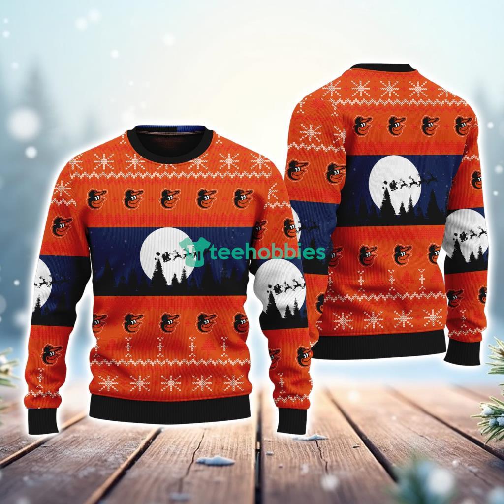 Baltimore Orioles MLB Christmas AOP Sweater For Bigs Fans New Gift image Baltimore Orioles MLB Christmas AOP Sweater For Bigs Fans New Gift Product Photo 1