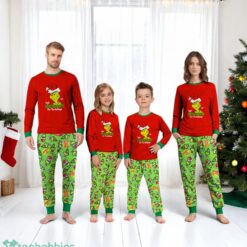 Behave For The Holidays Grinch Christmas Family Matching Pajama Set image Behave For The Holidays Grinch Christmas Family Matching Pajama Set Product Photo 3
