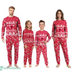 Chicago Bulls Christmas Pattern Family Matching Pajamas Sets Best Gift For Christmas image Chicago Bulls Christmas Pattern Family Matching Pajamas Sets Best Gift For Christmas Product Photo 4