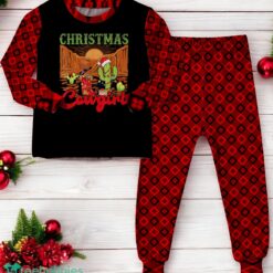 Christmas Cowgirl Cowboy Christmas Family Matching Pajama Set image Christmas Cowgirl Cowboy Christmas Family Matching Pajama Set Product Photo 2