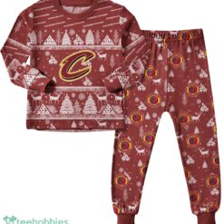 Cleveland Cavaliers Christmas Pattern Family Matching Pajamas Sets Best Gift For Christmas image Cleveland Cavaliers Christmas Pattern Family Matching Pajamas Sets Best Gift For Christmas Product Photo 4