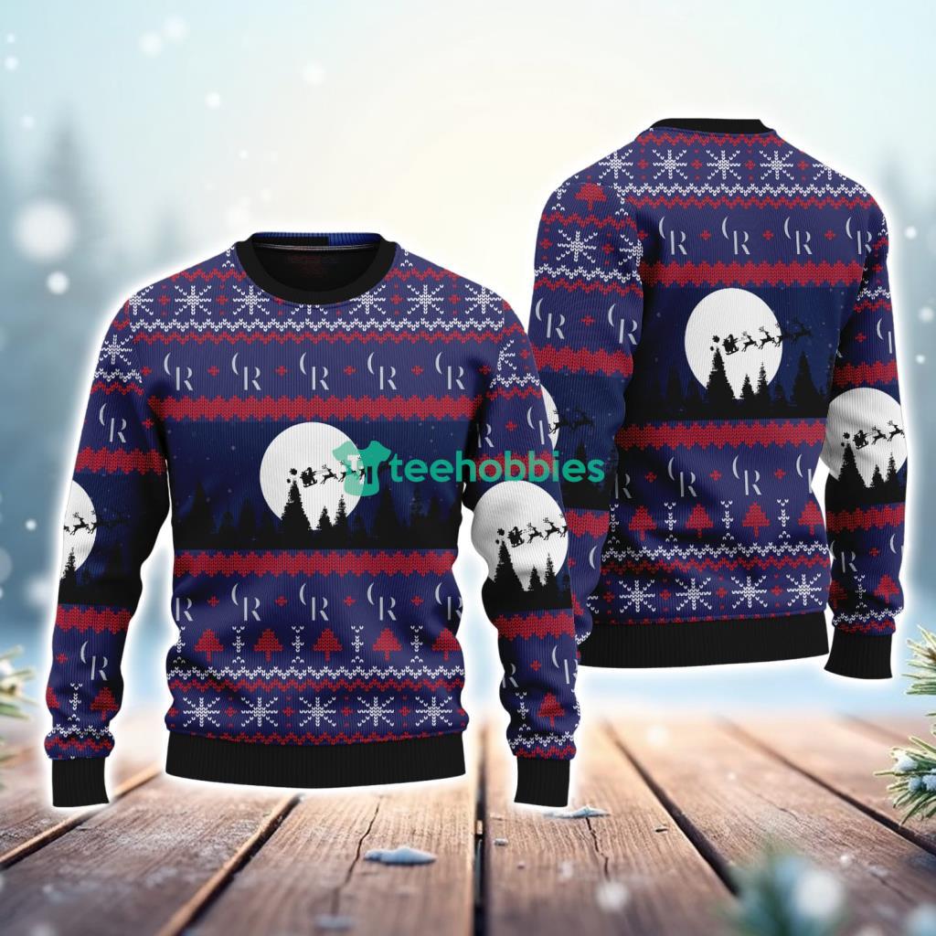 Colorado Rockies MLB Christmas AOP Sweater For Bigs Fans New Gift image Colorado Rockies MLB Christmas AOP Sweater For Bigs Fans New Gift Product Photo 1