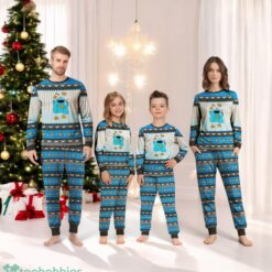 Cookie Monster Chief Christmas Couple Family Matching Pajamas Set image Cookie Monster Chief Christmas Couple Family Matching Pajamas Set Product Photo 2