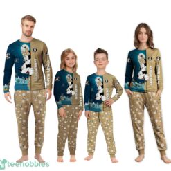 Custom Name Anaheim Ducks Cartoon Mouse Couple Christmas Matching Pajamas Set image Custom Name Anaheim Ducks Cartoon Mouse Couple Christmas Matching Pajamas Set Product Photo 2
