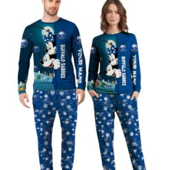 Custom Name Buffalo Sabres Cartoon Mouse Couple Christmas Matching Pajamas Set image Custom Name Buffalo Sabres Cartoon Mouse Couple Christmas Matching Pajamas Set Product Photo 4