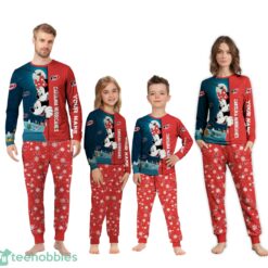 Custom Name Carolina Hurricanes Cartoon Mouse Couple Christmas Matching Pajamas Set image Custom Name Carolina Hurricanes Cartoon Mouse Couple Christmas Matching Pajamas Set Product Photo 3