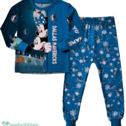 Custom Name Dallas Mavericks Cartoon Mouse Couple Christmas Matching Pajamas Set image Custom Name Dallas Mavericks Cartoon Mouse Couple Christmas Matching Pajamas Set Product Photo 3
