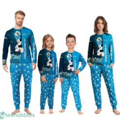 Custom Name Los Angeles Chargers Cartoon Mouse Couple Christmas Matching Pajamas Set image Custom Name Los Angeles Chargers Cartoon Mouse Couple Christmas Matching Pajamas Set Product Photo 3