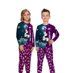 Custom Name Los Angeles Lakers Cartoon Mouse Couple Christmas Matching Pajamas Set image Custom Name Los Angeles Lakers Cartoon Mouse Couple Christmas Matching Pajamas Set Product Photo 4