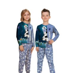 Custom Name Memphis Grizzlies Cartoon Mouse Couple Christmas Matching Pajamas Set image Custom Name Memphis Grizzlies Cartoon Mouse Couple Christmas Matching Pajamas Set Product Photo 3
