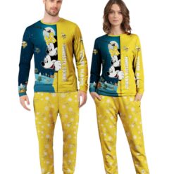 Custom Name Minnesota Vikings Cartoon Mouse Couple Christmas Matching Pajamas Set image Custom Name Minnesota Vikings Cartoon Mouse Couple Christmas Matching Pajamas Set Product Photo 4