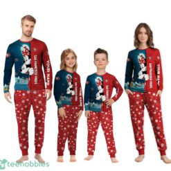 Custom Name San Francisco 49ers Cartoon Mouse Couple Christmas Matching Pajamas Set image Custom Name San Francisco 49ers Cartoon Mouse Couple Christmas Matching Pajamas Set Product Photo 3