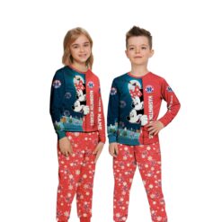 Custom Name Washington Wizards Cartoon Mouse Couple Christmas Matching Pajamas Set image Custom Name Washington Wizards Cartoon Mouse Couple Christmas Matching Pajamas Set Product Photo 2