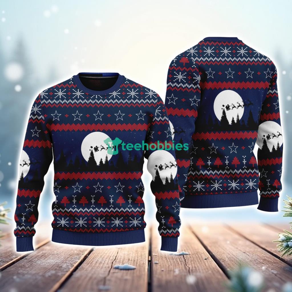 Dallas Cowboys NFL Christmas AOP Sweater For Bigs Fans New Gift image Dallas Cowboys NFL Christmas AOP Sweater For Bigs Fans New Gift Product Photo 1