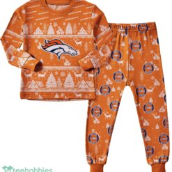 Denver Broncos Christmas Pattern Family Matching Pajamas Sets Best Gift For Christmas image Denver Broncos Christmas Pattern Family Matching Pajamas Sets Best Gift For Christmas Product Photo 2