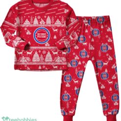 Detroit Pistons Christmas Pattern Family Matching Pajamas Sets Best Gift For Christmas image Detroit Pistons Christmas Pattern Family Matching Pajamas Sets Best Gift For Christmas Product Photo 2