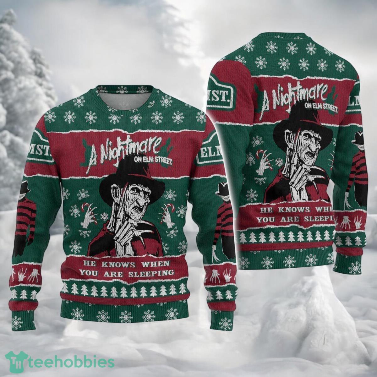 Freddy Krueger Ugly Sweater Horror Movie Xmas Christmas 3D Ugly Sweater For Men And Women Freddy Krueger Ugly Sweater Horror Movie Xmas Christmas 3D Ugly Sweater For Men And Women Product Photo 1