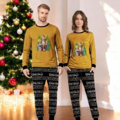 Golden Girls Christmas Pine Trees Family Matching Pajamas Set image Golden Girls Christmas Pine Trees Family Matching Pajamas Set Product Photo 4