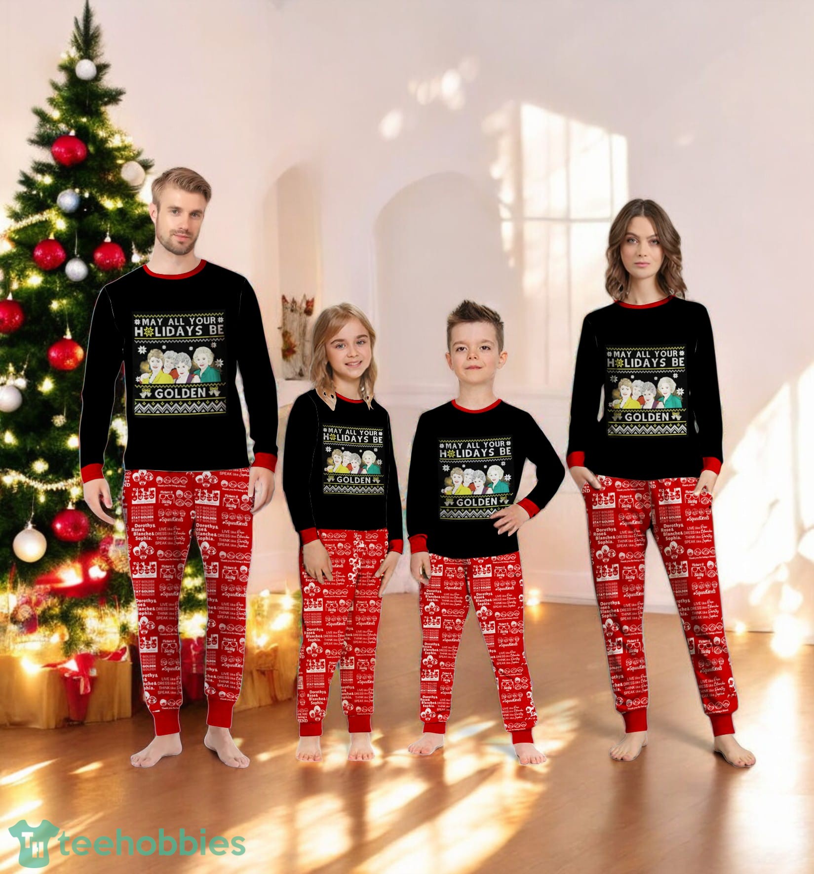 golden-girls-may-all-your-holidays-be-golden-christmas-family-matching-pajamas-set-1.jpg Golden Girls May All Your Holidays Be Golden Christmas Family Matching Pajamas Set Product Photo 1