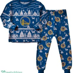 Golden State Warriors Christmas Pattern Family Matching Pajamas Sets Best Gift For Christmas image Golden State Warriors Christmas Pattern Family Matching Pajamas Sets Best Gift For Christmas Product Photo 3