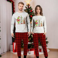 Green Character Grinch Christmas Family Matching Pajama Set image Green Character Grinch Christmas Family Matching Pajama Set Product Photo 3