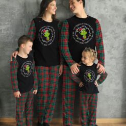 Grinch Christmas Maybe Christmas Doesn't Come From a Store Grinch Family Pajamas Set image Grinch Christmas Maybe Christmas Doesn't Come From a Store Grinch Family Pajamas Set Product Photo 3
