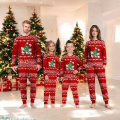 Hello Kittty Christmas Tree Family Matching Pajama Set image Hello Kittty Christmas Tree Family Matching Pajama Set Product Photo 4