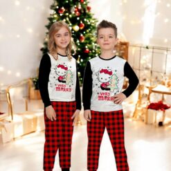 Hello Kitty Verry Merry Family Matching Pajamas Set image Hello Kitty Verry Merry Family Matching Pajamas Set Product Photo 2