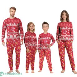 Houston Rockets Christmas Pattern Family Matching Pajamas Sets Best Gift For Christmas image Houston Rockets Christmas Pattern Family Matching Pajamas Sets Best Gift For Christmas Product Photo 3