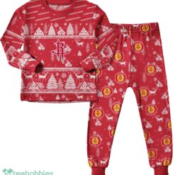 Houston Rockets Christmas Pattern Family Matching Pajamas Sets Best Gift For Christmas image Houston Rockets Christmas Pattern Family Matching Pajamas Sets Best Gift For Christmas Product Photo 4