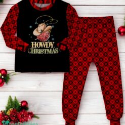 Howdy Christmas Bauble Family Matching Pajama Set image Howdy Christmas Bauble Family Matching Pajama Set Product Photo 2