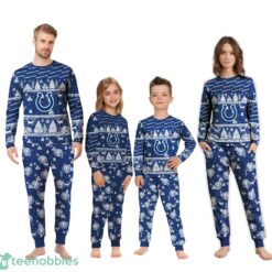 Indianapolis Colts Christmas Pattern Family Matching Pajamas Sets Best Gift For Christmas image Indianapolis Colts Christmas Pattern Family Matching Pajamas Sets Best Gift For Christmas Product Photo 2