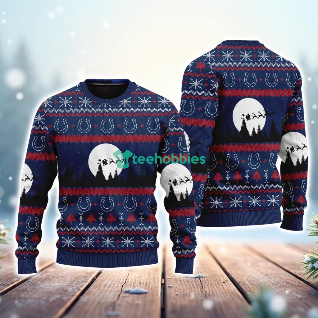 Indianapolis Colts NFL Christmas AOP Sweater For Bigs Fans New Gift image Indianapolis Colts NFL Christmas AOP Sweater For Bigs Fans New Gift Product Photo 1