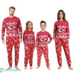 Kansas City Chiefs Christmas Pattern Family Matching Pajamas Sets Best Gift For Christmas image Kansas City Chiefs Christmas Pattern Family Matching Pajamas Sets Best Gift For Christmas Product Photo 2